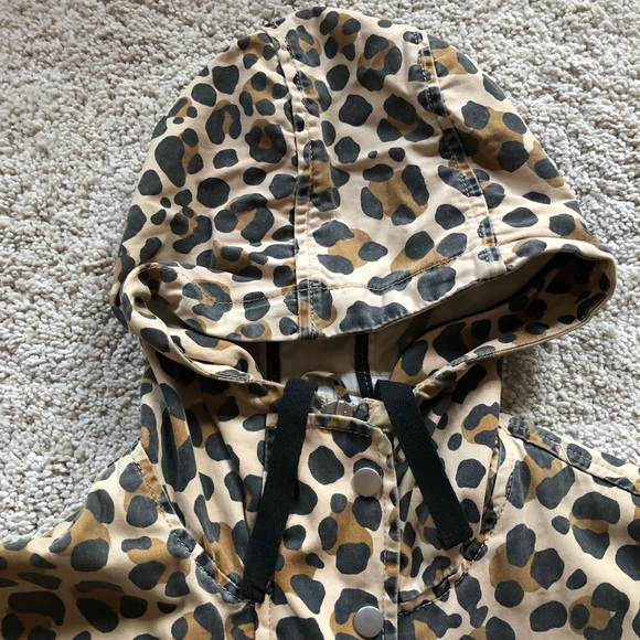 TOPSHOP LEOPARD PRINT COAT - Picture 3 of 7